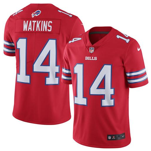 Toddlers Buffalo Bills #14 Sammy Watkins Red Vapor Untouchable Limited Stitched Jersey